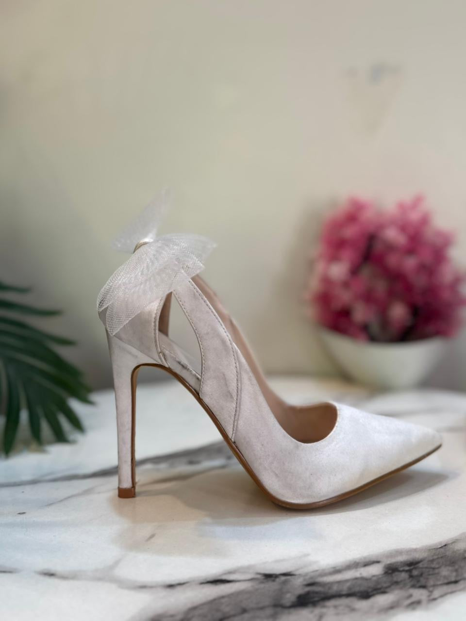 White coat shoes