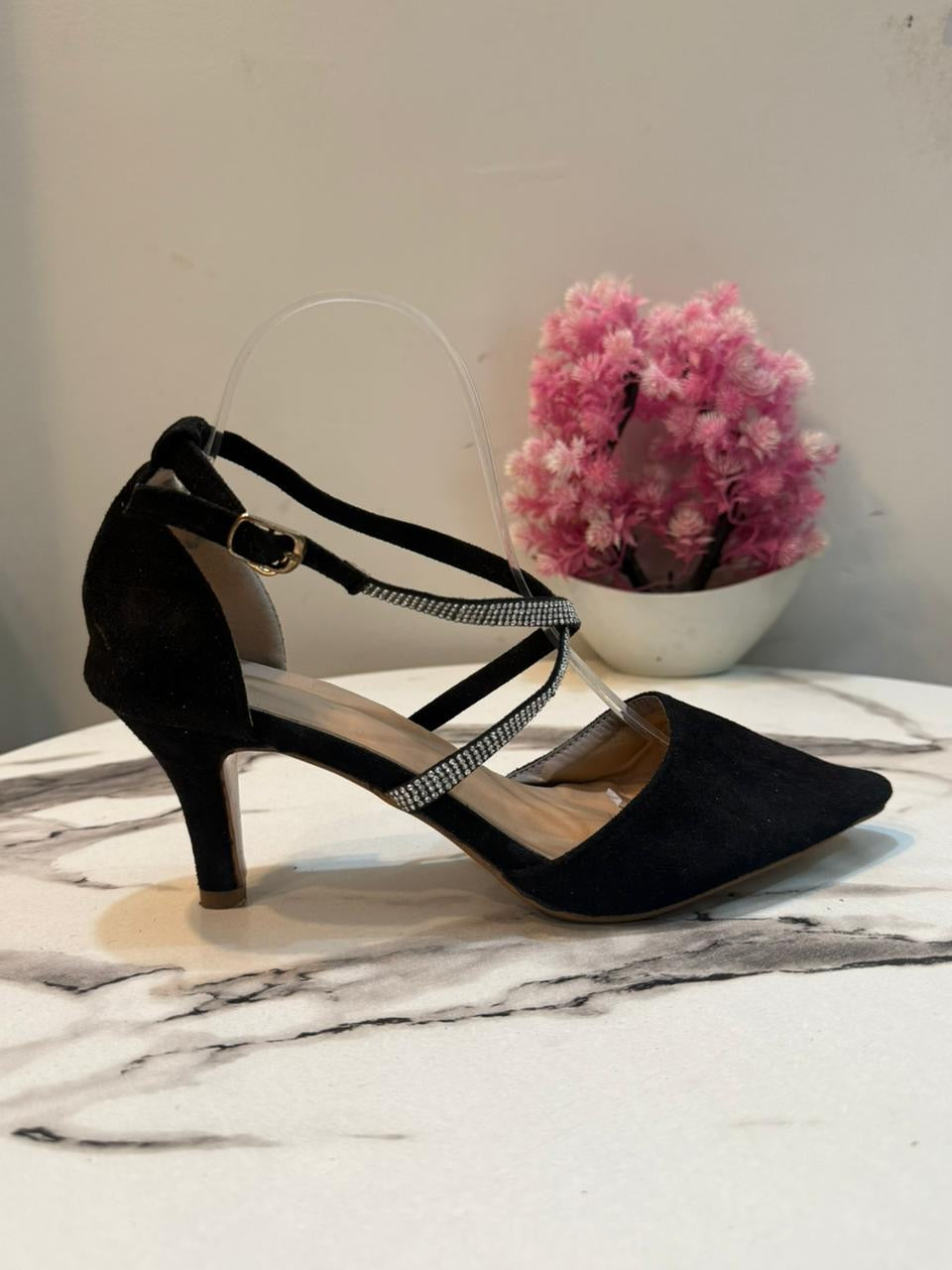 Black coat shoes