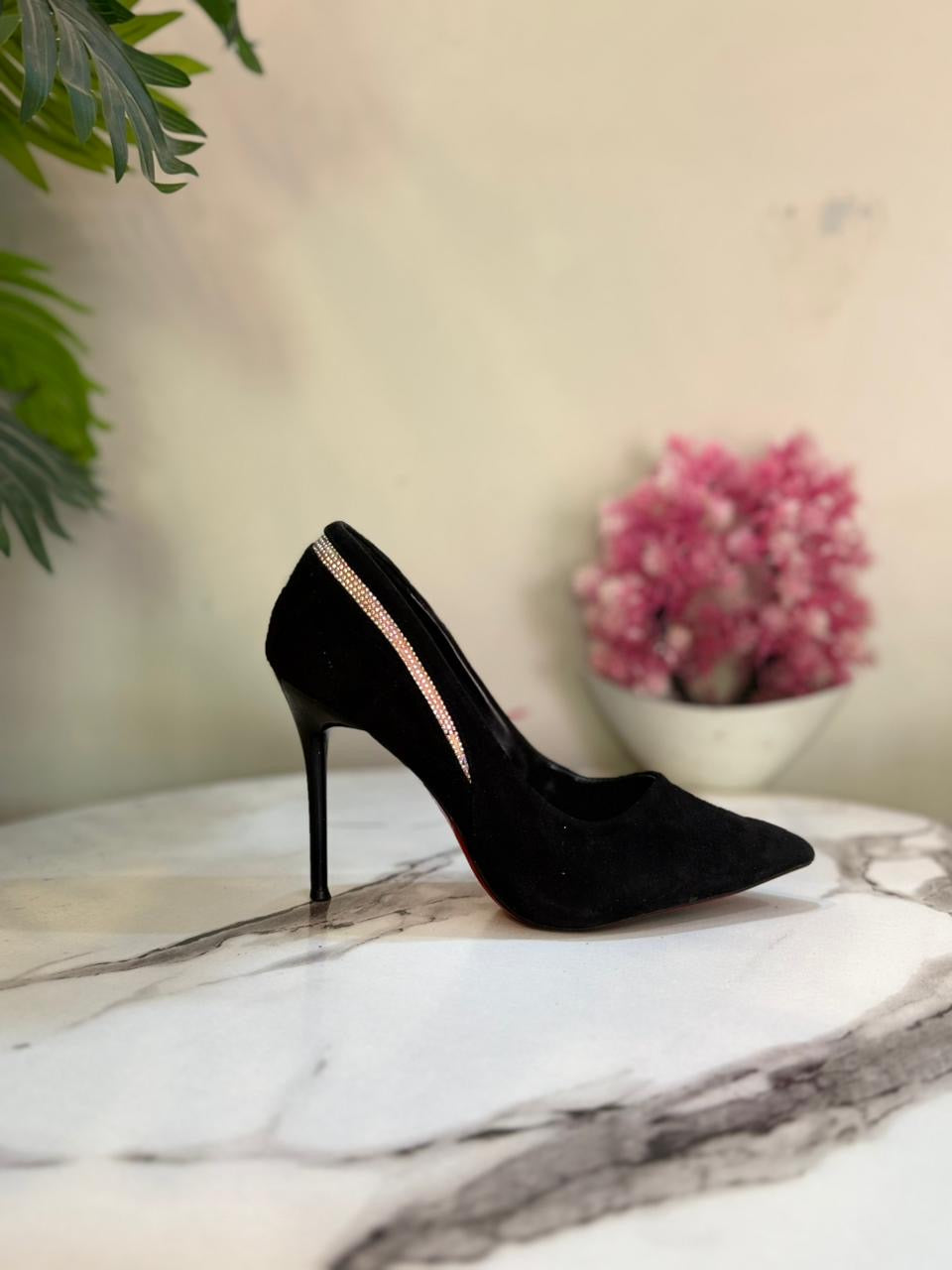 Black coat shoes