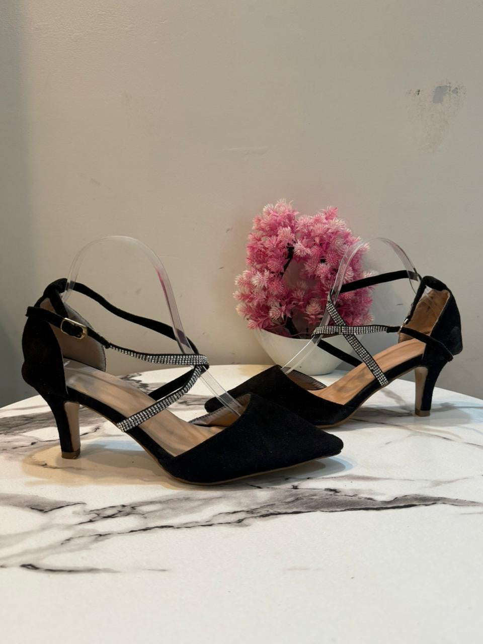 Black coat shoes