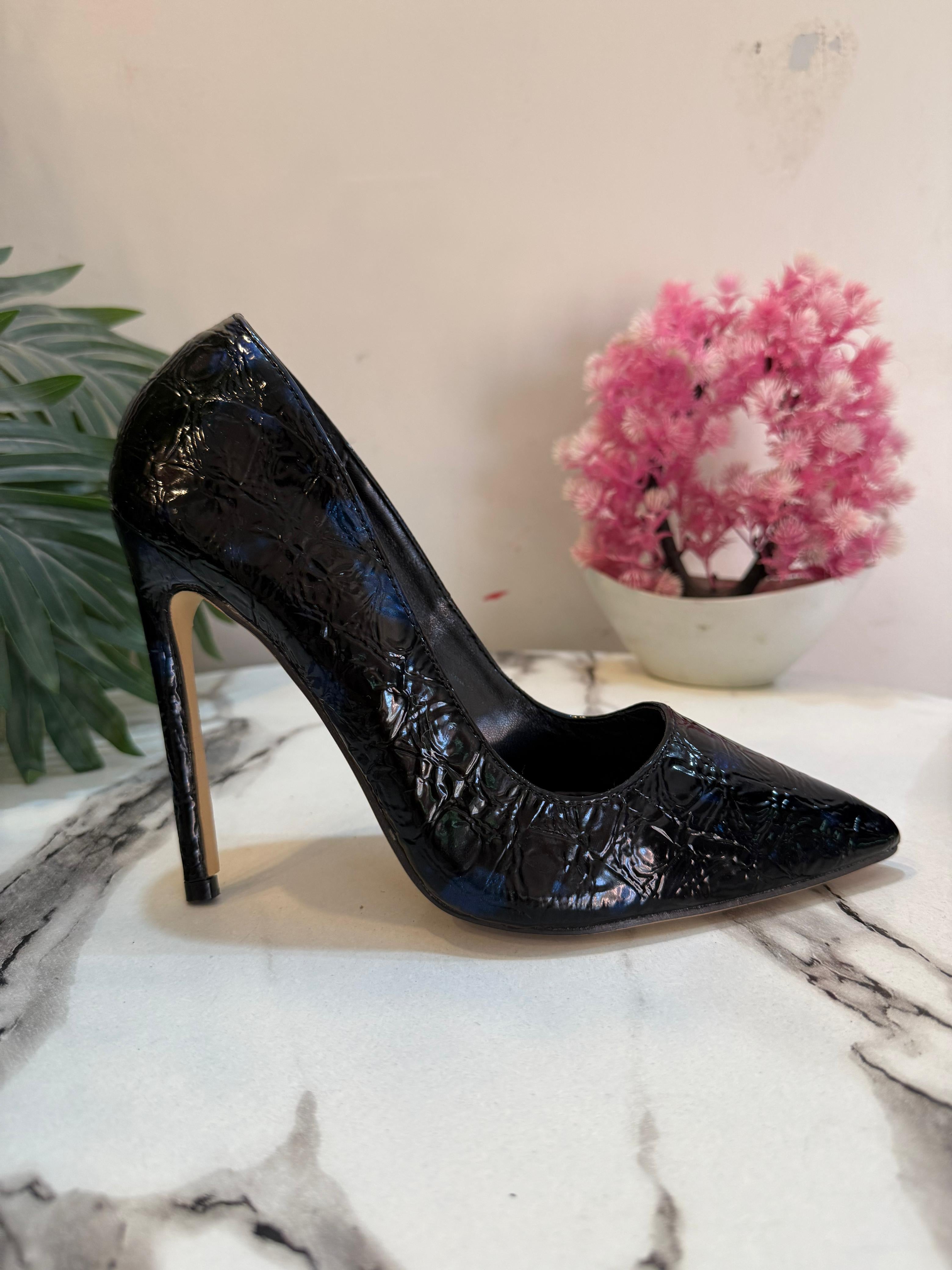 Blue&black coat shoes