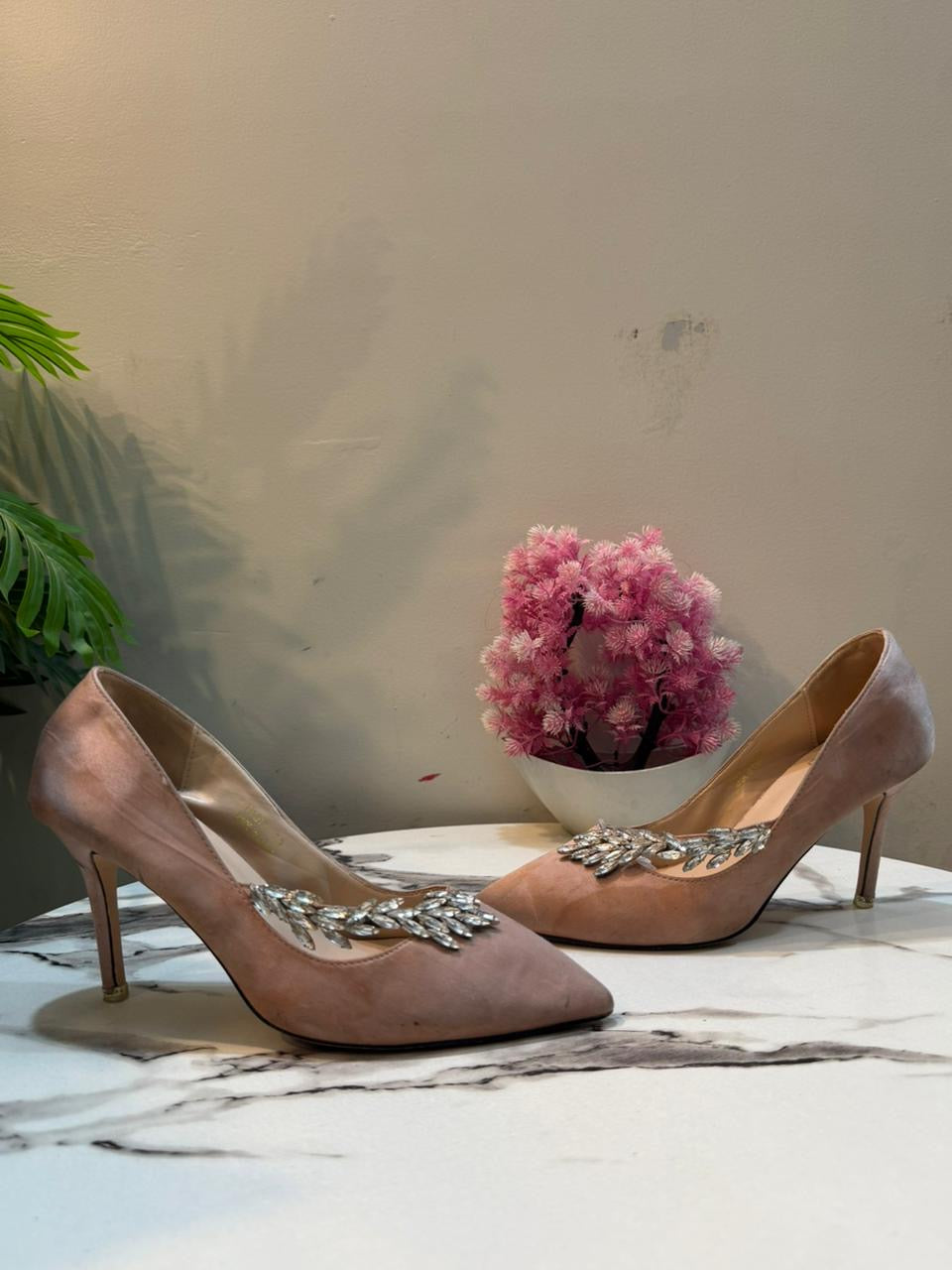 Nude pink coat shoes Collection