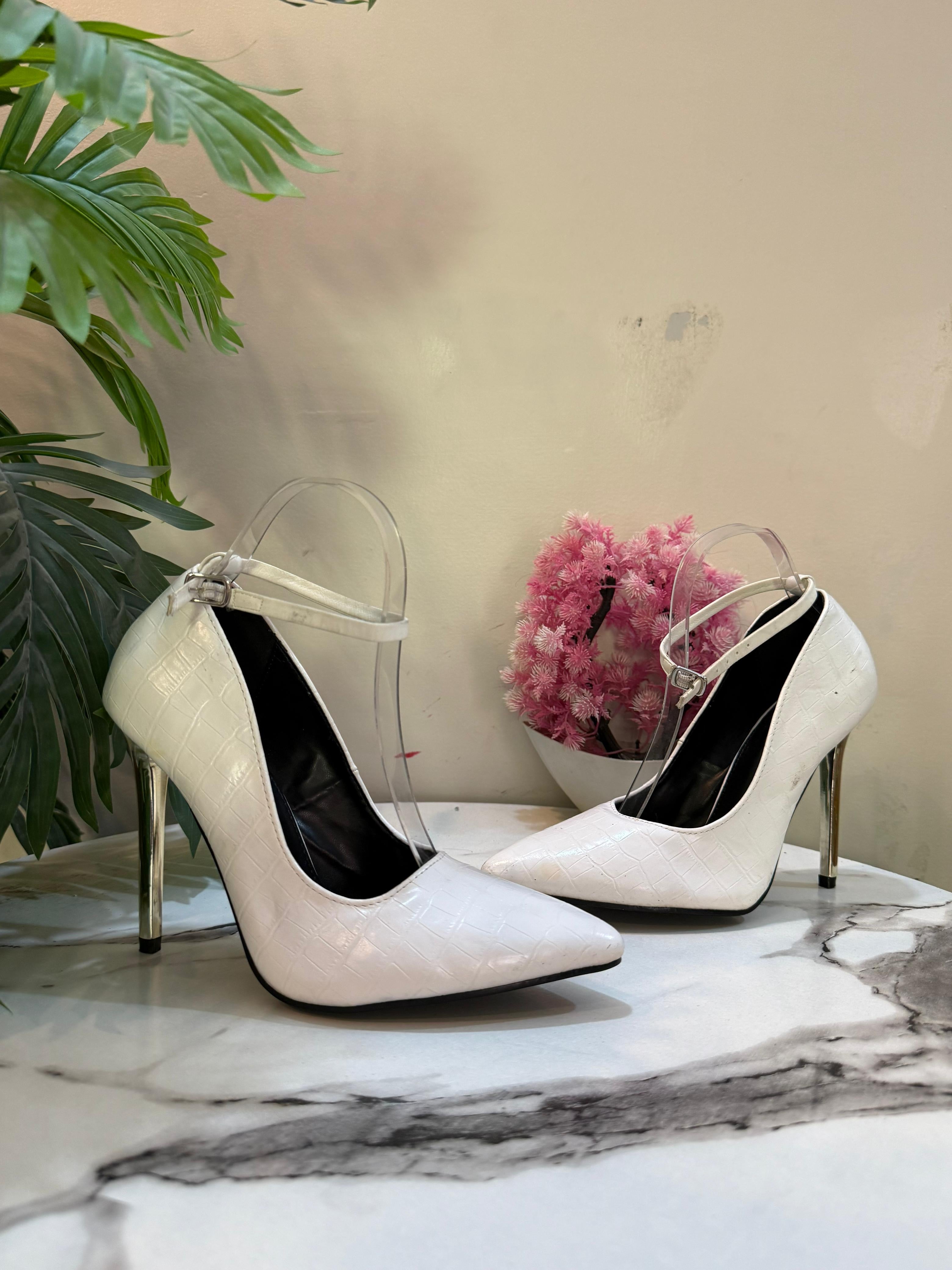 White coat shoes