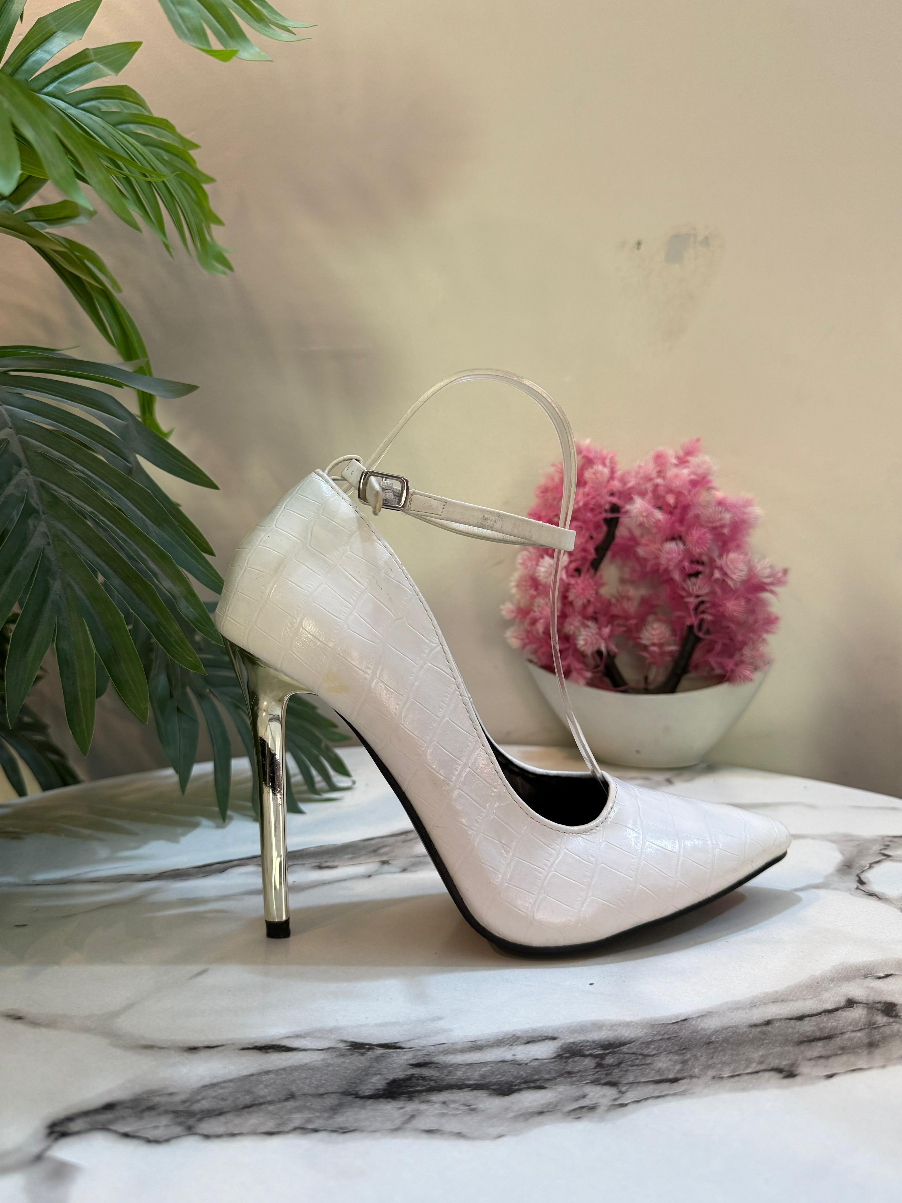 White coat shoes
