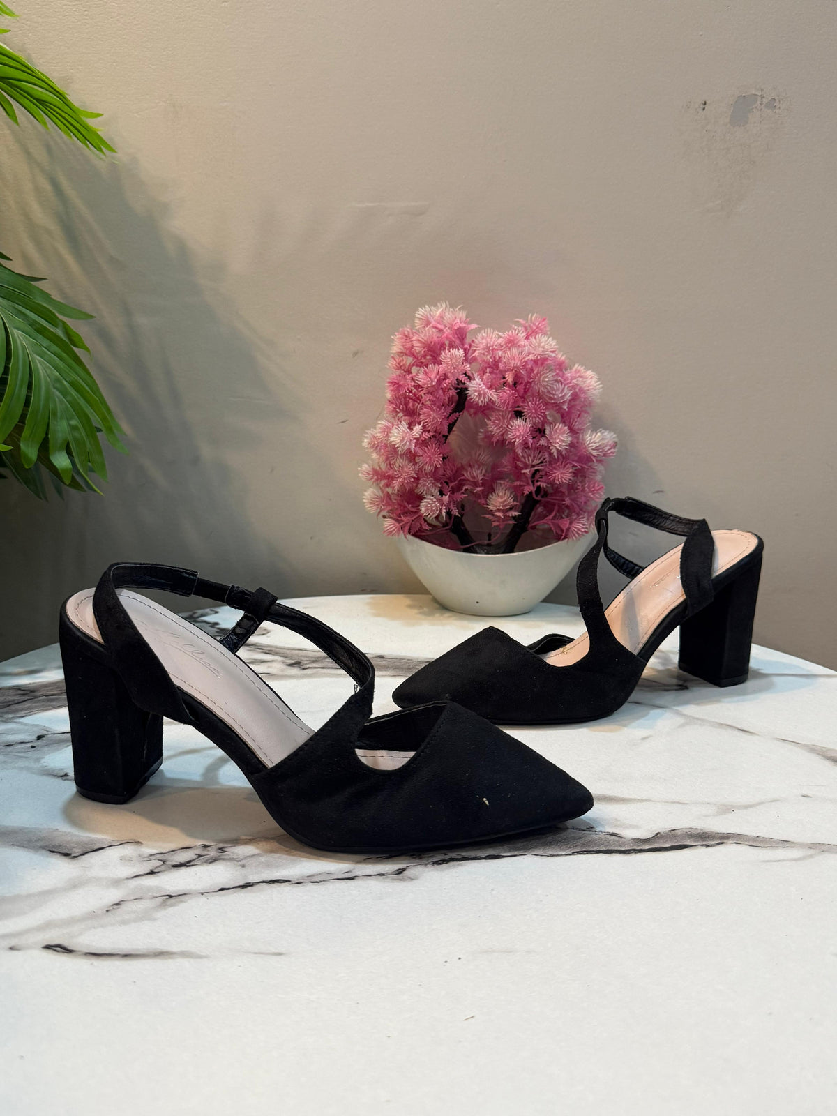 Black coat shoes