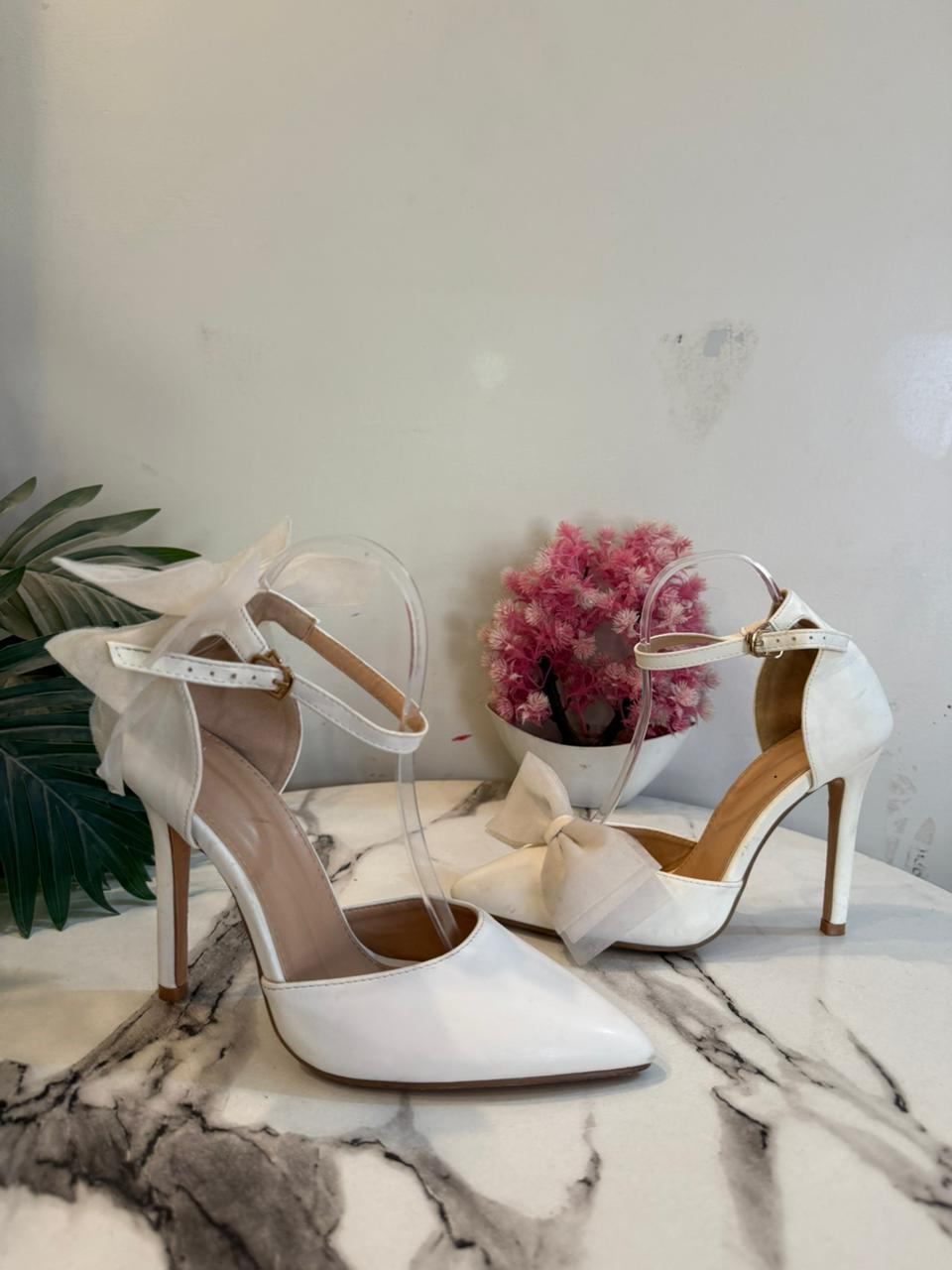 White coat shoes
