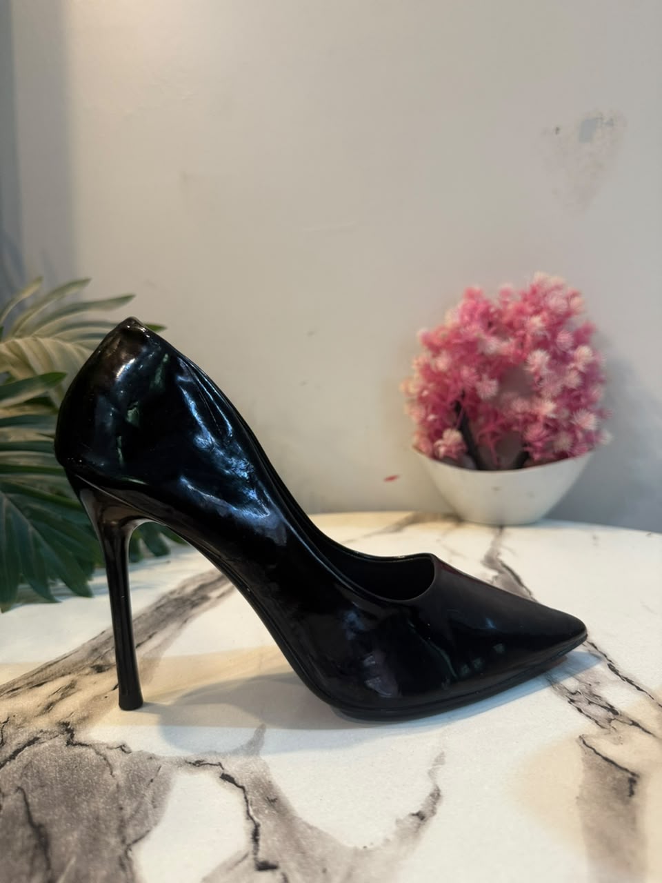 Black coat shoes