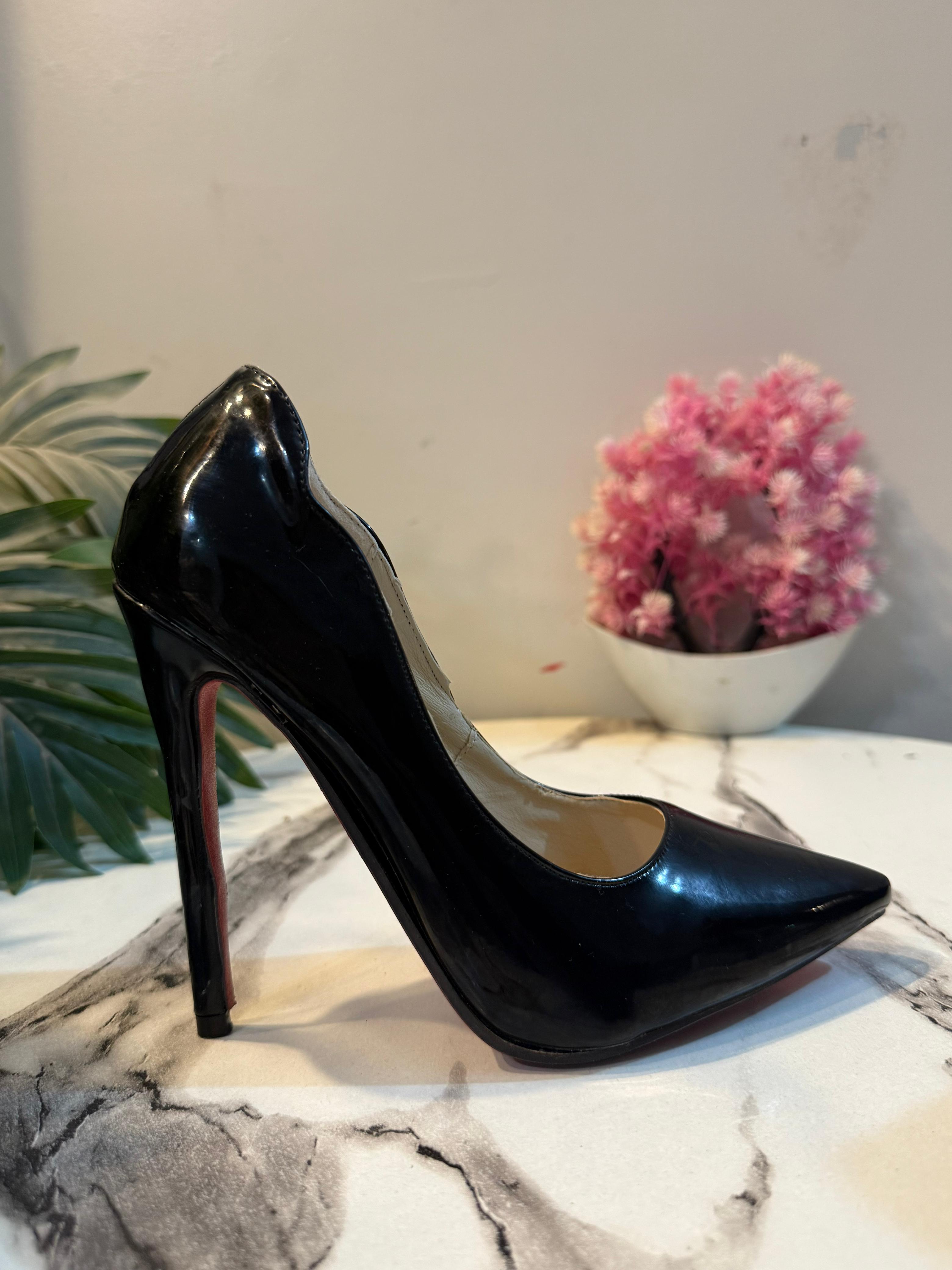 Black coat shoes