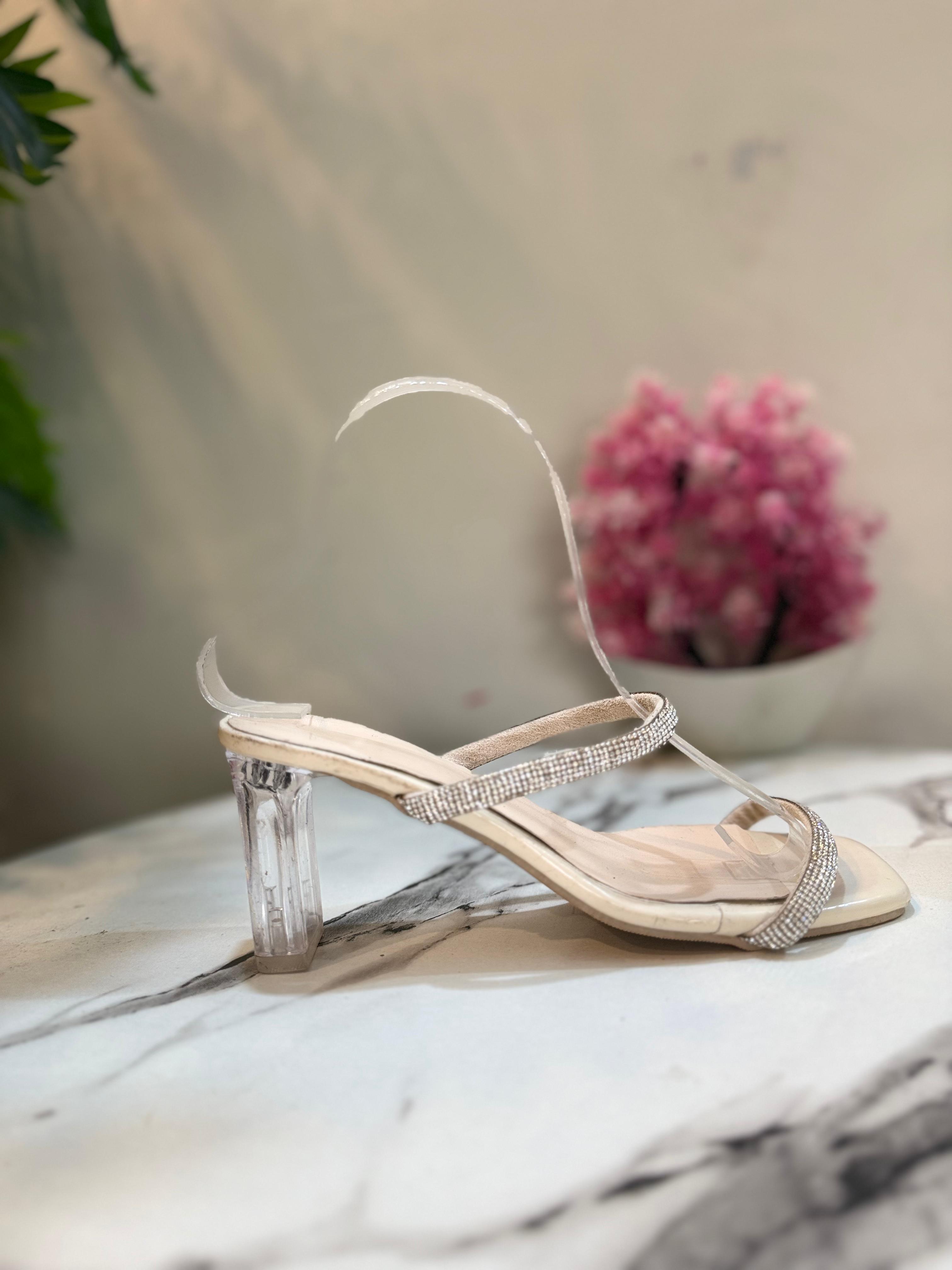 Transparent heel