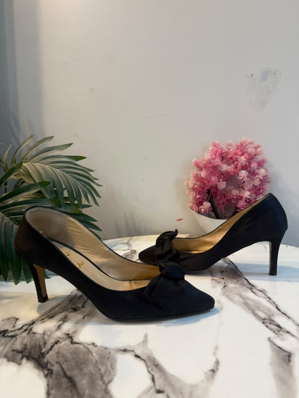 Black coat shoes