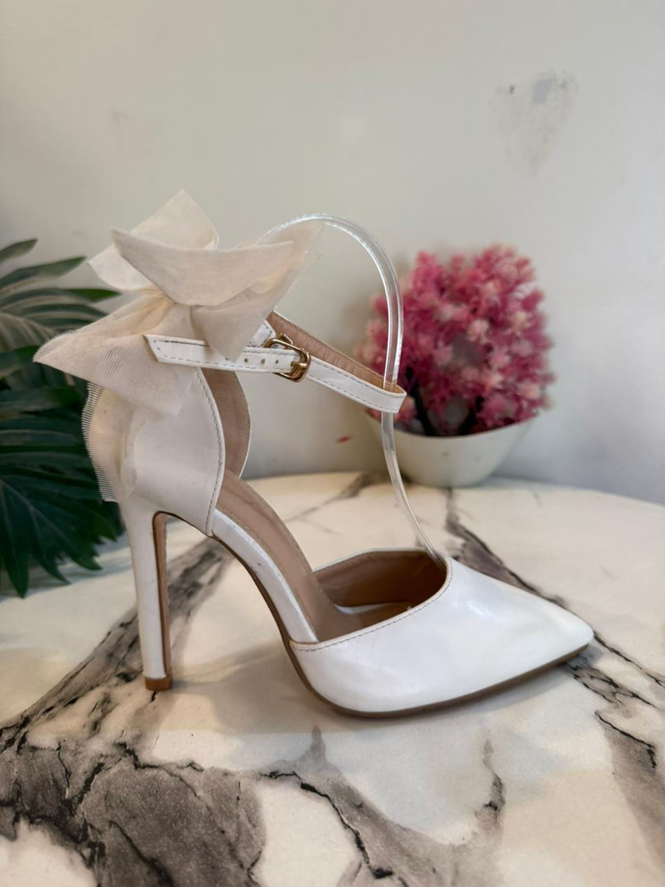 White coat shoes