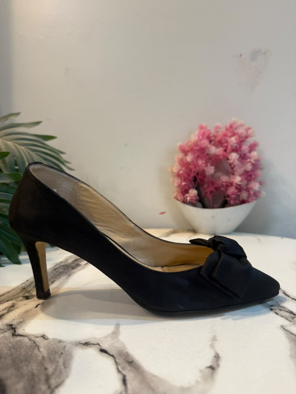 Black coat shoes