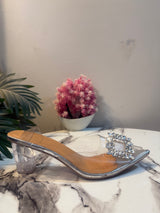 Transparent heel
